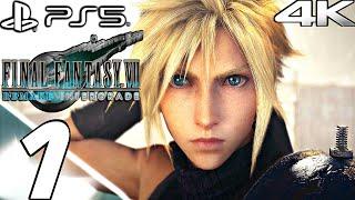 FINAL FANTASY VII REMAKE INTERGRADE PS5 Gameplay Walkthrough Part 1 (4K 60FPS) No Commentary