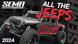 Every Jeep Wranglers and Gladiators at SEMA 2024!