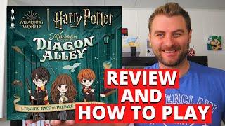 Harry Potter Mischief In Diagon Alley Board Game Review And How To Play