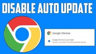 How To Disable or Turn Off Google Chrome Auto Update [Solved]