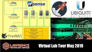 Virtualization Lab Network Setup / Demo using XCP-NG, UniFi, pfsense and Xen Orchestra