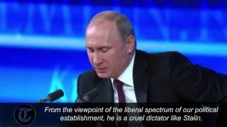 Putin: What's the difference between Cromwell and Stalin?