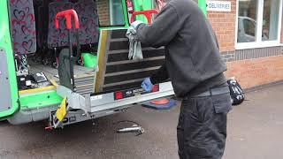 Servicing Vehicle Access Lifts with Mobility Networks