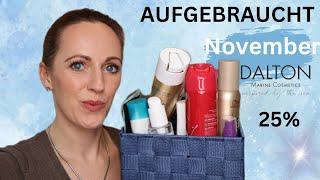 AUFGEBRAUCHT NOVEMBER 2024 I Skincare, Hair... I Dalton 25% Rabattcode