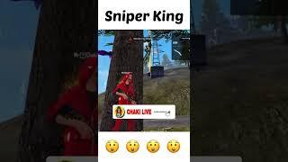 World Best girl character sniper king  in Free Fire| Chaki Gamer #youtubeshorts