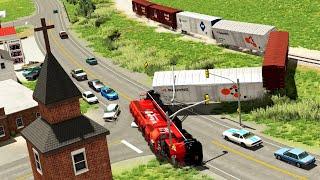 Train Derailments 3 | BeamNG.drive