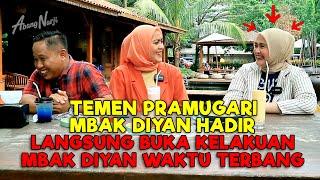 TEMEN PRAMUGARI MBAK DIYAN HADIR || LANGSUNG BUKA KELAKUAN MBAK DIYAN WAKTU TERBANG - TAMAN CURHAT