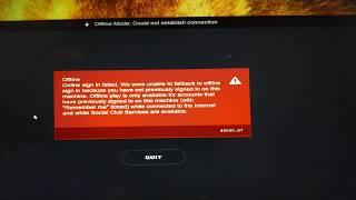 GTA 5 offline sign problam Fix code - #6000.87 ( Use Headphone )