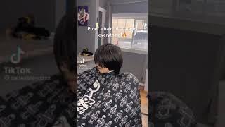 Haircut turns white kid black