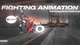 How To Add Fighting Animation In Prisma 3d | Free Fire 3d Montage Tutorial On Android | SS Graphics