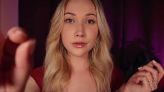 ASMR Doing Your Makeup PROPLESS (up close visuals, mouth sounds, semi fast-paced)