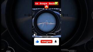 4x Scope myth Hack #bgmi #pubg #vipax #gaming @Vipax #shorts