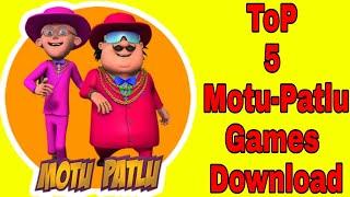 Top 5 Motu Patlu Games for Android Download | मोटू पतलू गेम वीडियो