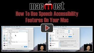 How To Use Speech Accessibility Features On Your Mac (#1707)