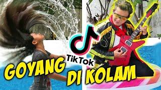 DRAMA | JOGET TIKTOK VIRAL DI KOLAM RENANG AYAH vs ANAK, DIKIRA GILA|  Parodi Lucu| CnX Adventurers