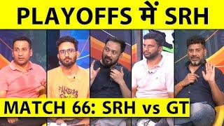 SRH VS GT: MATCH CALLED OFF DUE TO RAIN, SRH QUALIFIES FOR THE PLAYOFFS, DHONI VS VIRAT ON