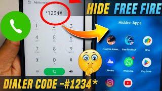 How To Hide Free Fire In Dialer | Free Fire Dial Pad Mein Kaise Chupaye | Free Fire Hide In Dialer