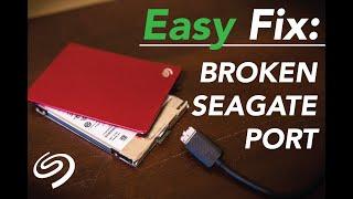 Fix a Broken Seagate External Hard Drive Port