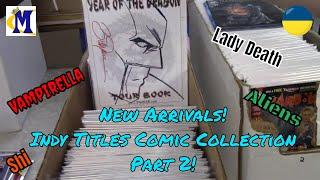 Exciting New Indy Titles Comics Collection: Lady Death, Shi, Vampirella, Aliens & More - Part 2 !