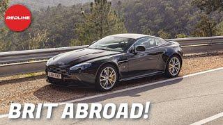 Aston Martin V8 Vantage S vs Portugal's Nacional N2 Road | 4K