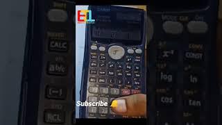 Scientific Calculator Uses Statistics Exam Statistical Problem solving #ugexams #mathstricks