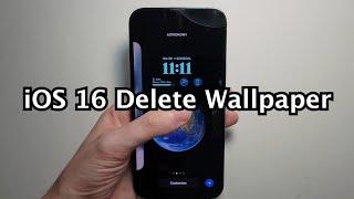 iOS How to Delete Wallpaper on Lock Screen - iPhone