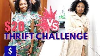 $20 Thrift Store Challenge | OUTLET vs. CONSIGNMENT| BlueprintDIY