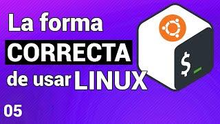 Cómo Usar LINUX UBUNTU 20.04 Aprende a Usar LA TERMINAL de Linux - Curso de Linux #05