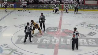 Fight/Bagarre ROUND 2 André Thibault vs Cédric Labelle 13 décembre 2024