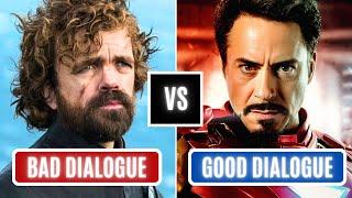 Bad Dialogue vs Good Dialogue ROUND 4 (Writing Advice)