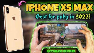 iPhone Xs Max PUBG test 2023 | HIGH Graphics, FPS, Smoothness, & sound test 2023