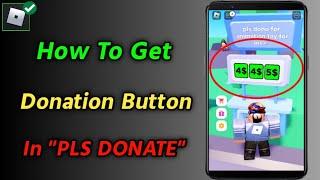 How To Get a Donation Button/Shirt In“PLS DONATE” How To Sell Shirts | Setup "Please Donation" Stand