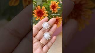 Diy Cute Righnestone Earrings #creative #diycrafts #diyearings #youtubeshorts #viral