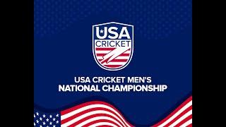 USA CRICKET 2024 - Men's National Championship - Match 6 - Southwest v MidWest