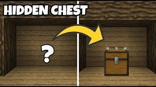 Hidden Pop Out Chest Tutorial in Minecraft Bedrock