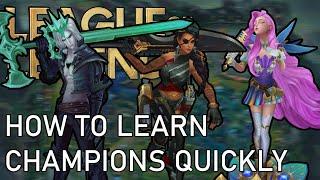 How I Learn New Champions in Just One Day - League of Legends