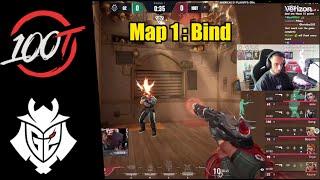FNS reacts to 100T vs G2 | Grand Final | Map 1 | Champions Tour 2024: Americas Stage 1 |