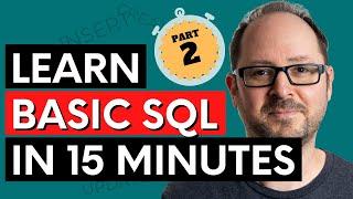 Learn Basic SQL in 15 Minutes (PART 2/3) | Creating Tables | SQL Tutorial | Business Intelligence