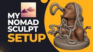How i setup Nomad Sculpt for sculpting