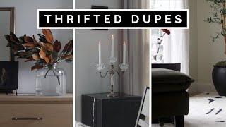 HIGH END THRIFT STORE DUPES | HOW TO STYLE THRIFTED HOME DECOR *ANTHROPOLOGIE INSPIRED*