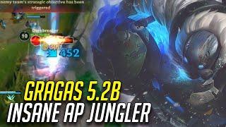 WILD RIFT STOMPING WITH GRAGAS JUNGLE IN 5.2B