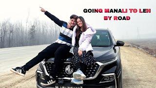 Going Manali to Leh ￼by Road 🫶￼ || arbaz mallick and beauty khan vlog Videos Leh Ladakh Road Trip