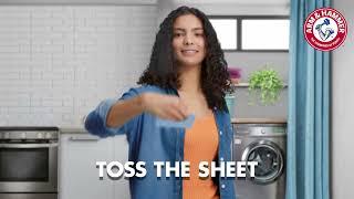 Toss Like A Boss with Power Sheets | ARM & HAMMER™ (5)