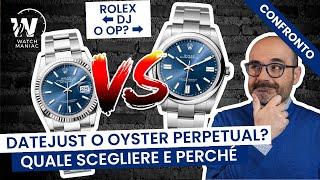 Rolex Datejust e Oyster Perpetual: quale comprare e perchè?