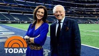 Dallas Cowboys Power Duo: Jerry Jones And Daughter Charlotte | TODAY