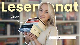 Lesemonat Juni 2024  | Bücher, die ich gelesen habe | nckreads