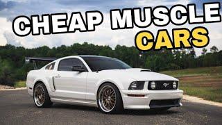 8 Best CHEAP Muscle Cars Under 10k