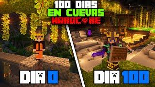 Sobreviví 100 días Solo En Cuevas En Minecraft Hardcore... Esto fue lo que pasó