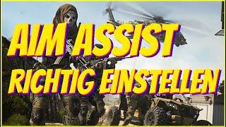 so STARK ist Aim Assist in MW2 | die BESTEN Aim Assist Einstellungen in COD | Deutsch