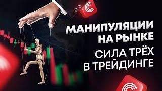 Манипуляции на рынке | Сила трех в трейдинге | Не торгуй без этого | Cicap